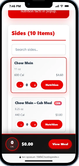 Panda Express Calculator | Check Calories Nutrition 2026 10 Step 1